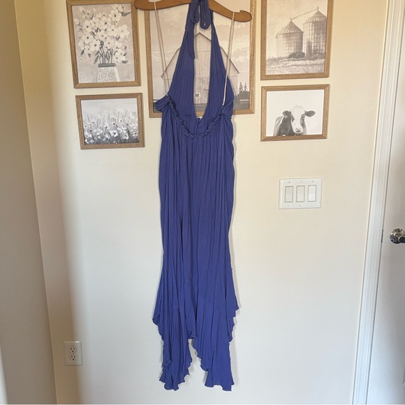 Free People Free-Est Showstopper Maxi Dress in Mystic Blue - Picture 4 of 7